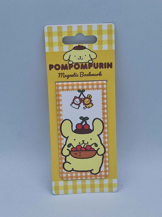Pom Pom Purin (Cherries) Magnetic Bookmark
