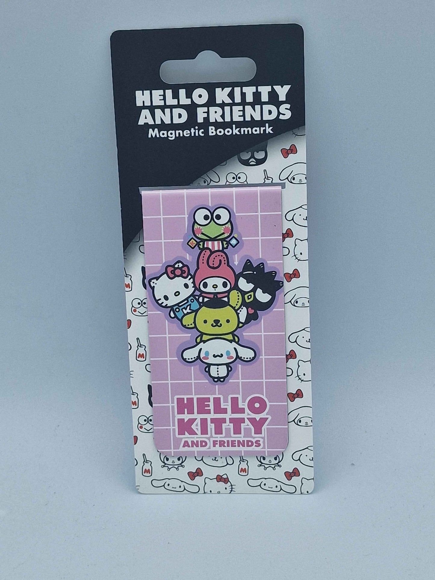 Hello Kitty and Friends (Pink) Magnetic Bookmark