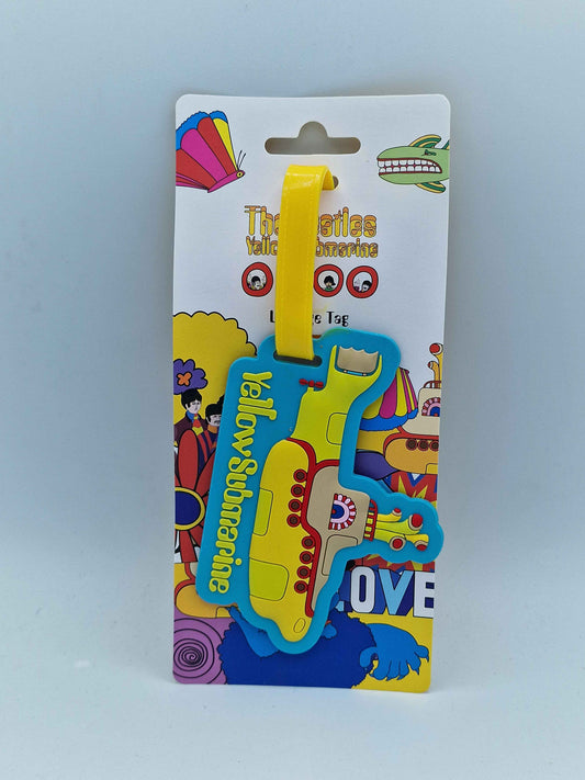 The Beatles Yellow Submarine PVC Luggage Tag