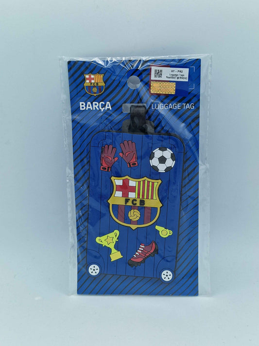 Barcelona FC PVC Luggage Tag