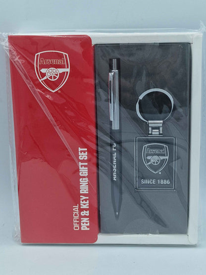 Arsenal FC Pen & Keyring Set
