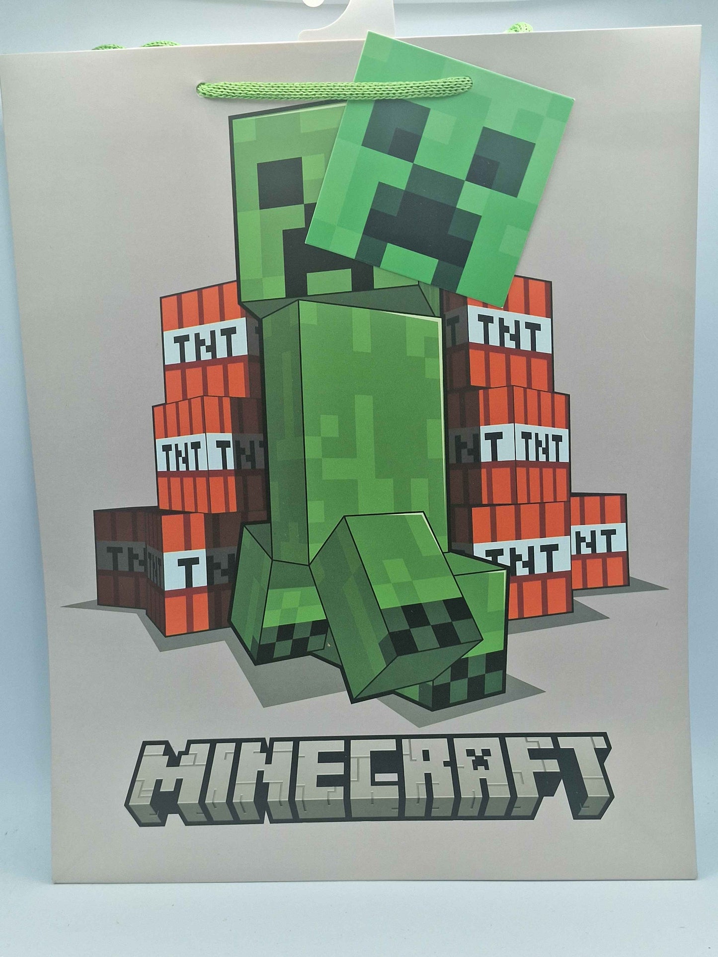 Minecraft Medium Gift Bag