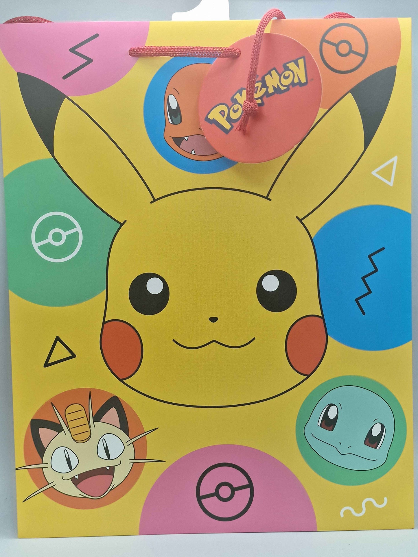 Pokemon Medium Pikachu Gift Bag