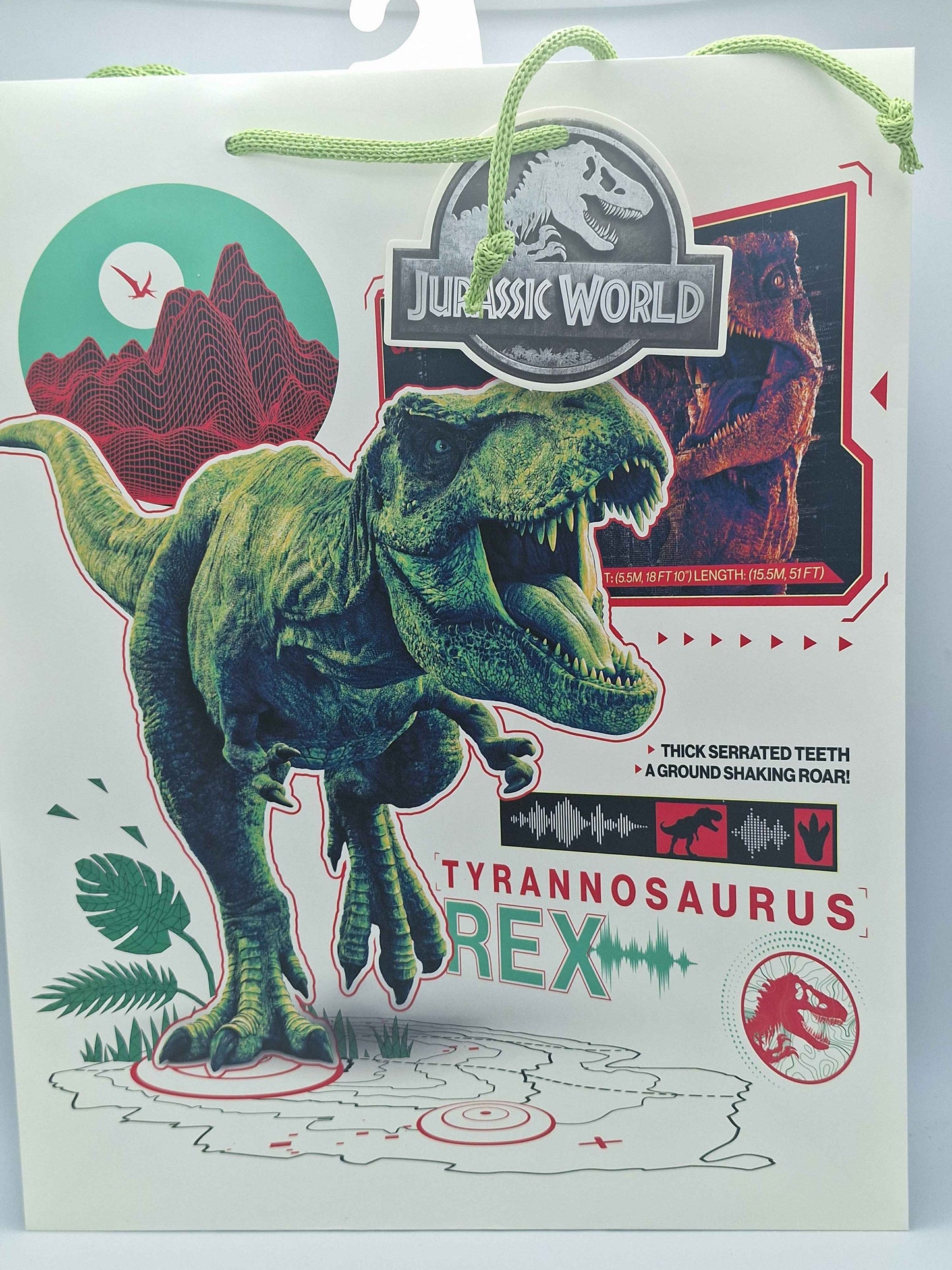 Jurassic World Medium Gift Bag