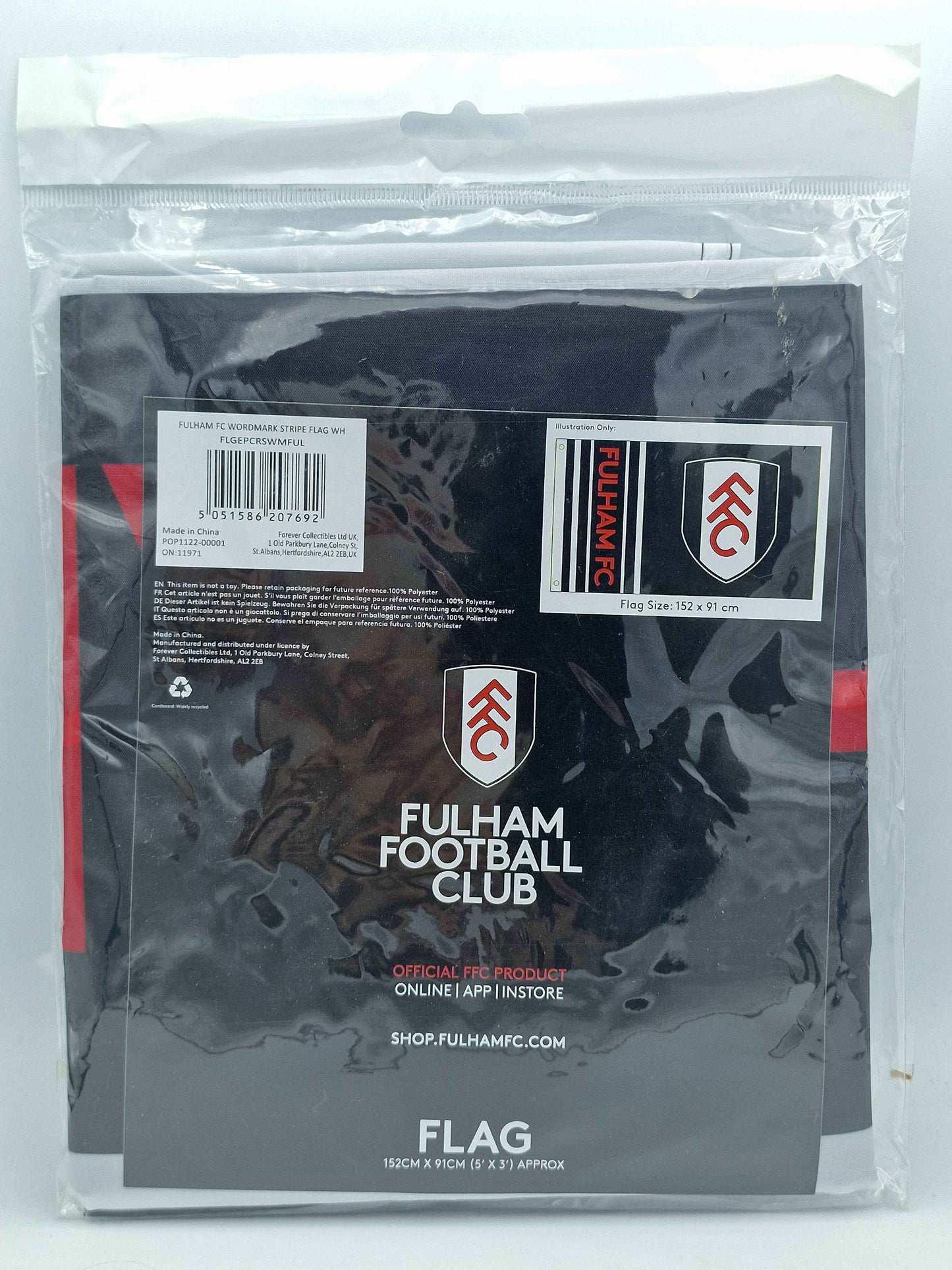 Fulham Wordmark Flag