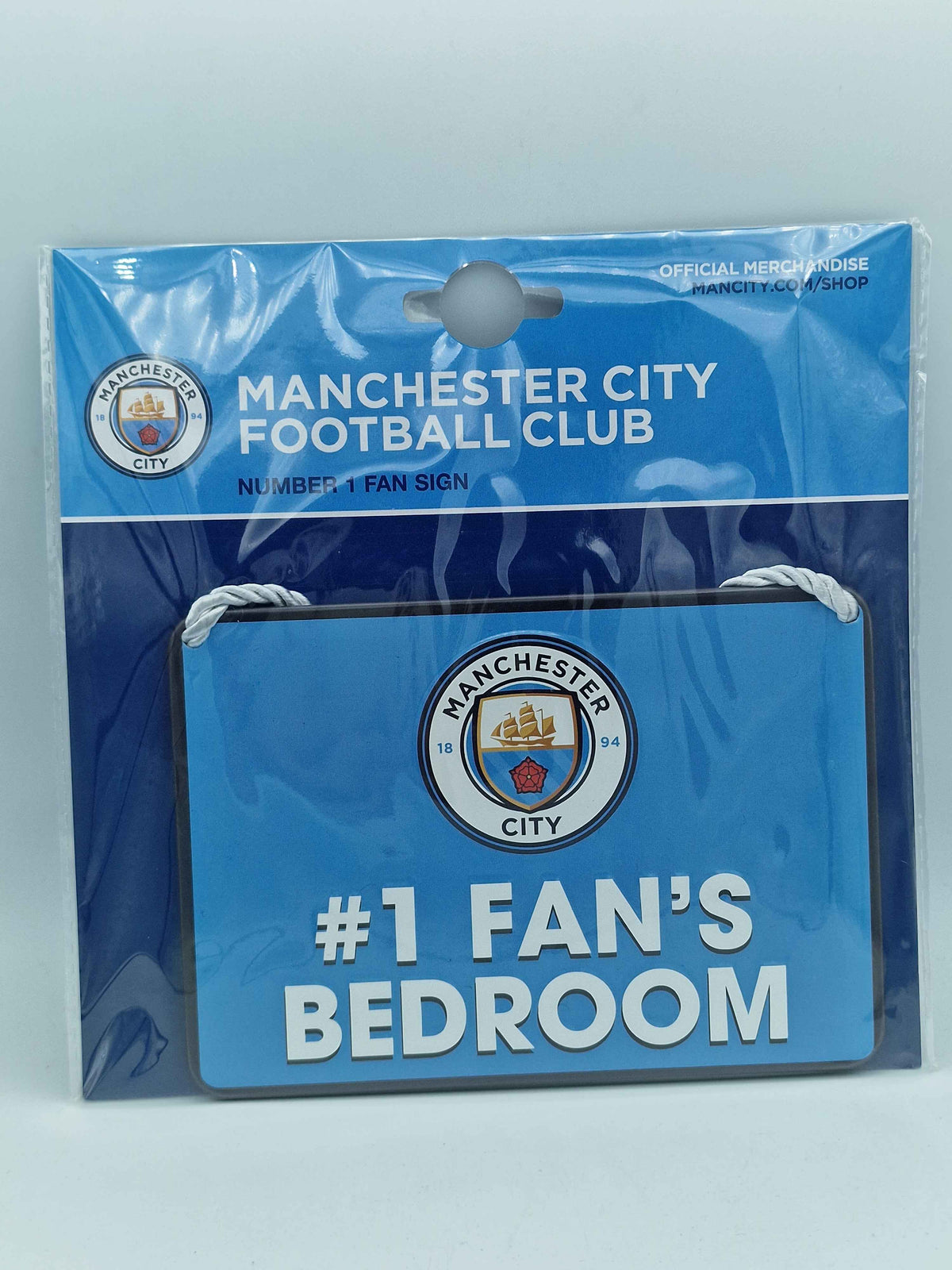 Manchester City FC Bedroom Sign No1 Fan