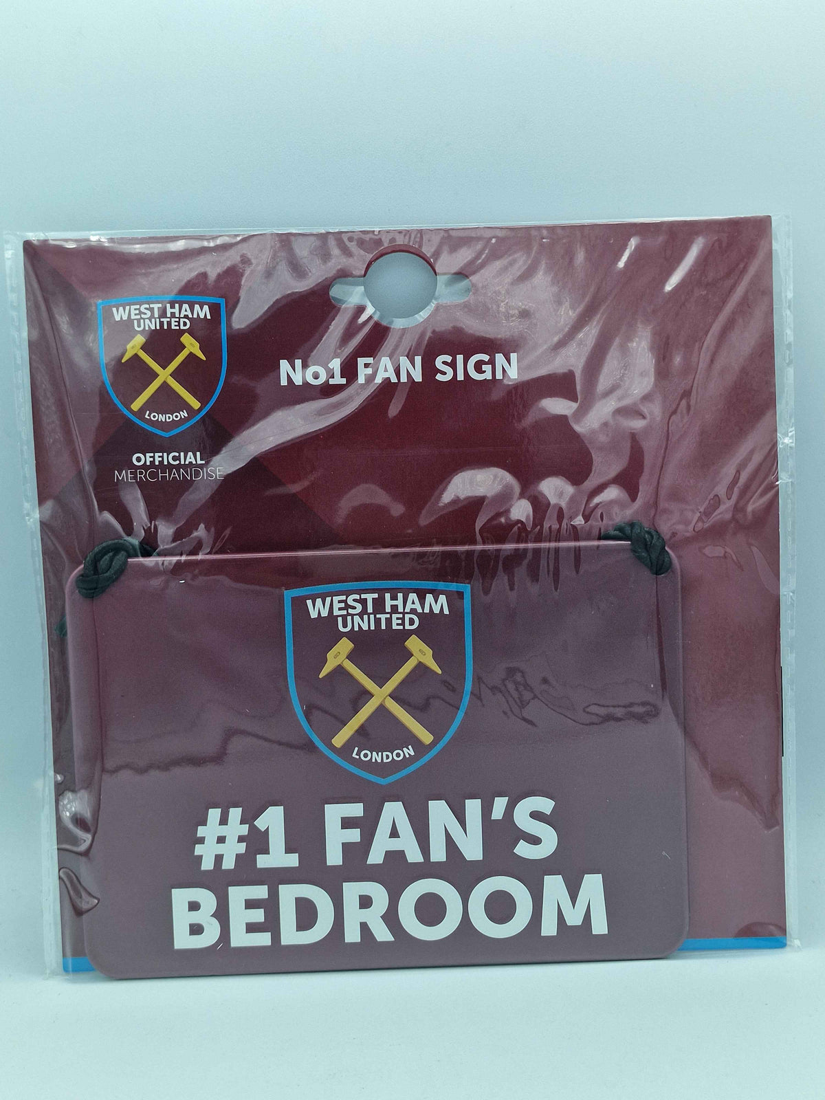 West Ham United FC Bedroom Sign No1 Fan