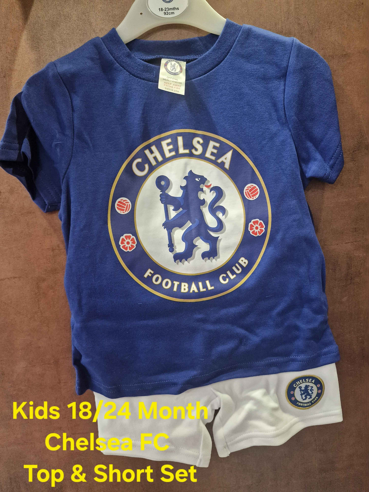 Chelsea FC T Shirt & Short Set