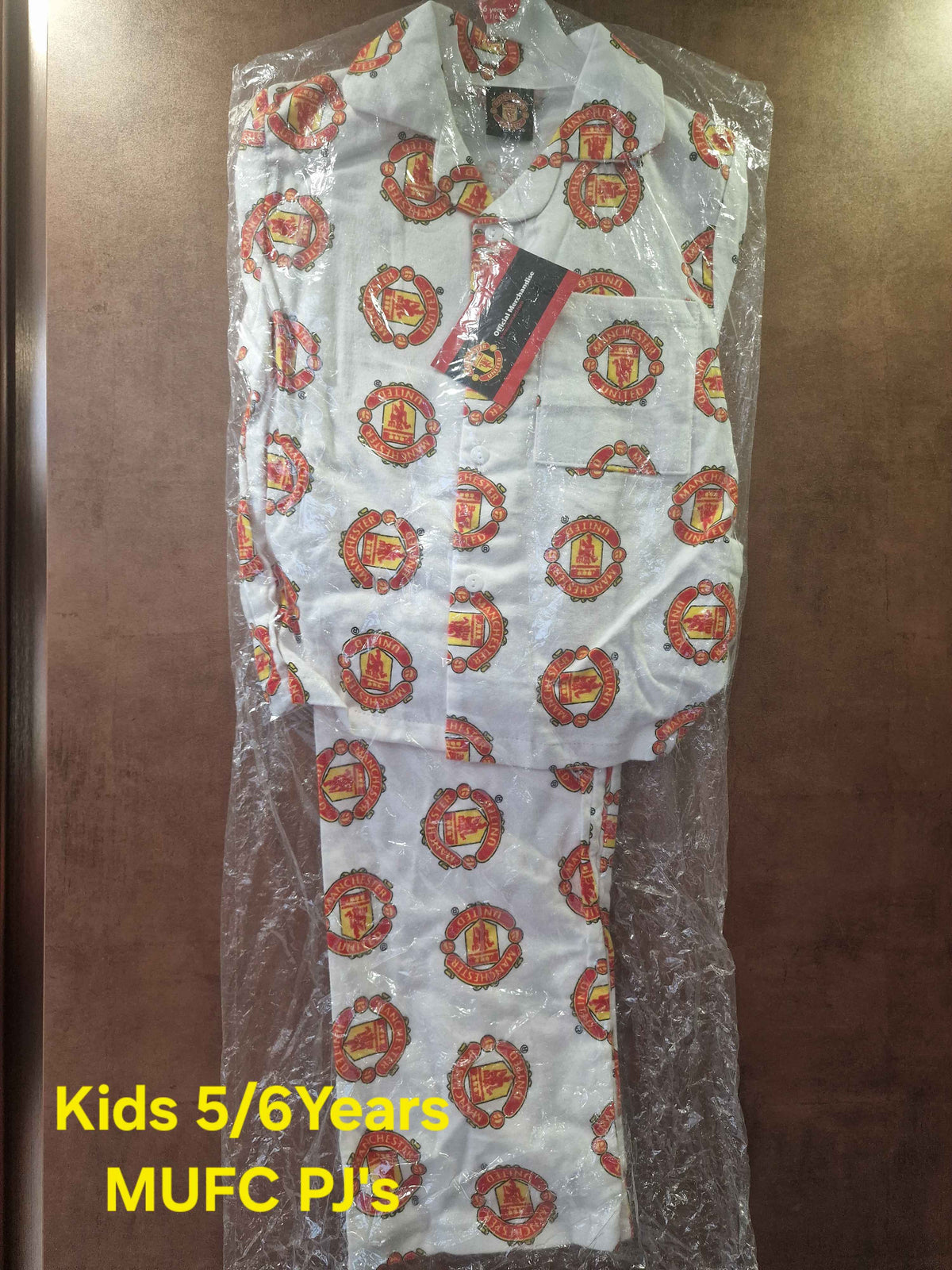 Man United 5/6 years Crest Pyjamas