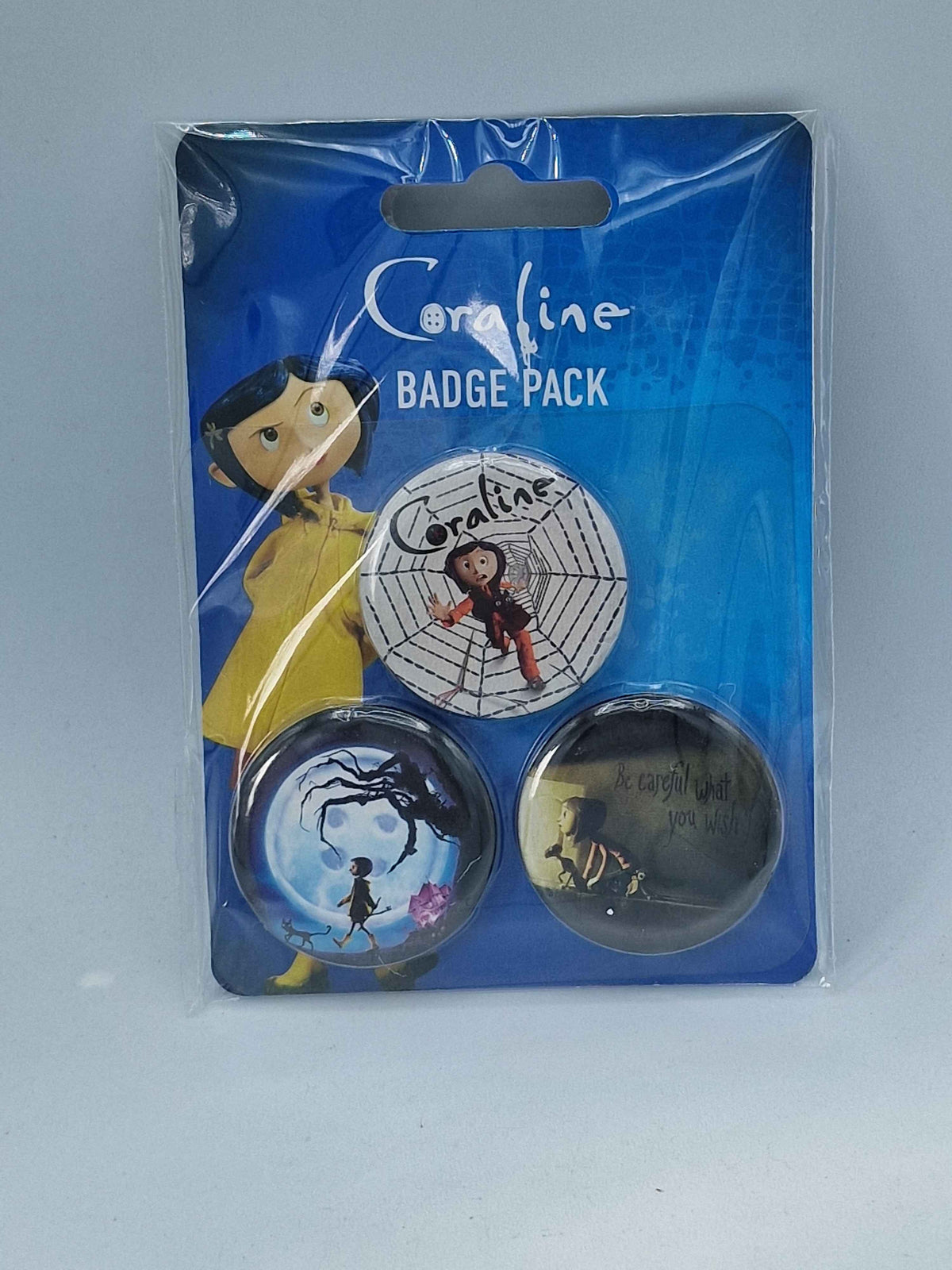 Coraline 3 Button Badges