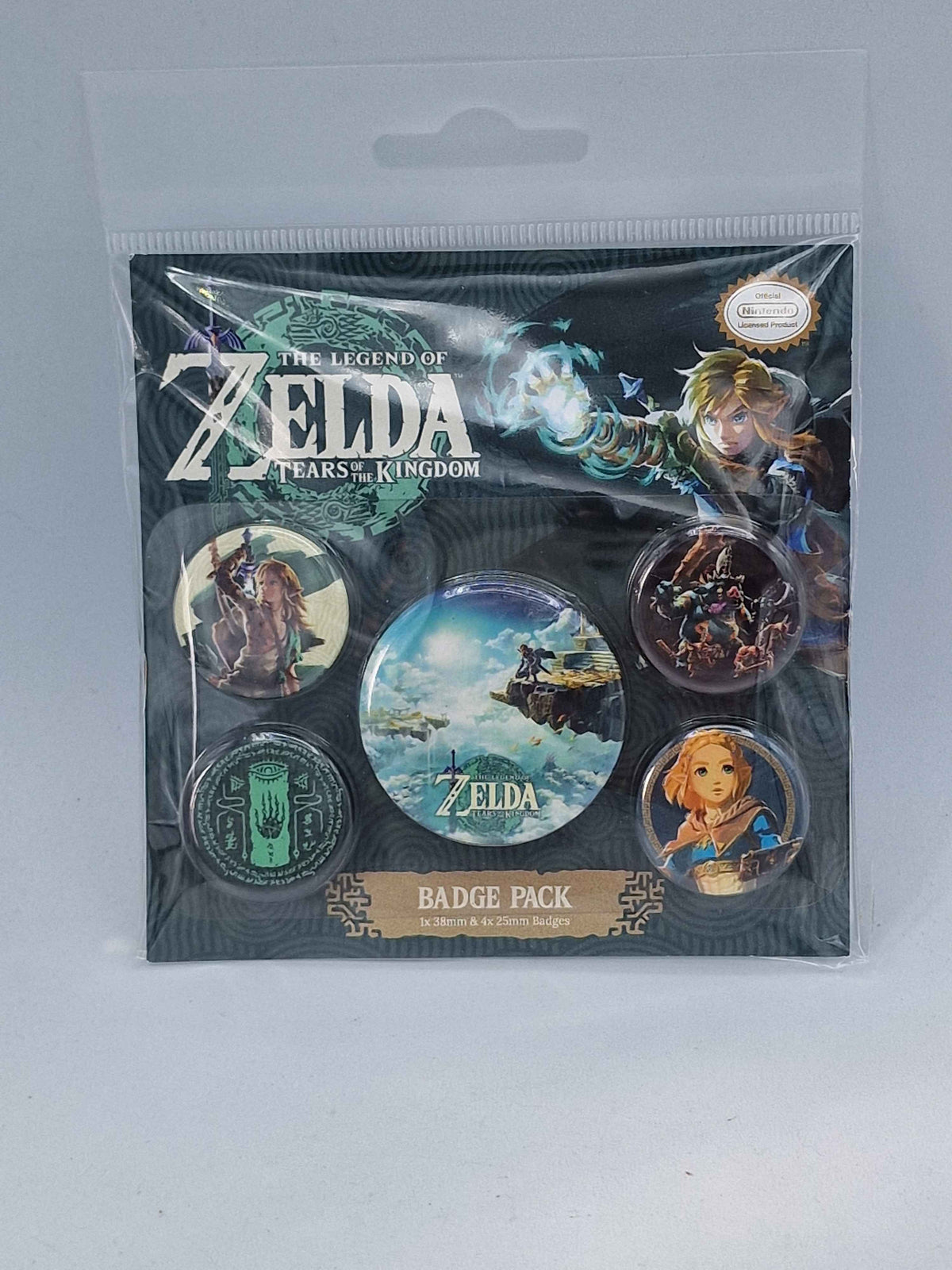 The Legend Of Zelda Button Badge Set