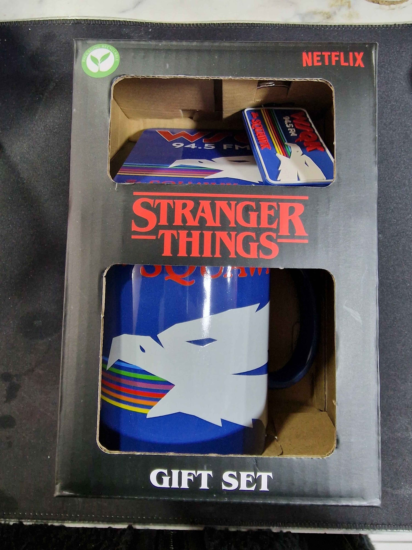 Stranger Things WSQK Mug & Coaster Set