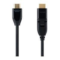 Sandstrom Black Series HDMI to HDMI with Ethernet with 360 Flexible Head