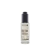 Sienna X Self Tan Drops Concentrated Serum (30ml) Add Self Tanning Serum Drops to Skin Care for Custom Face Tan, Cruelty Free and Vegan