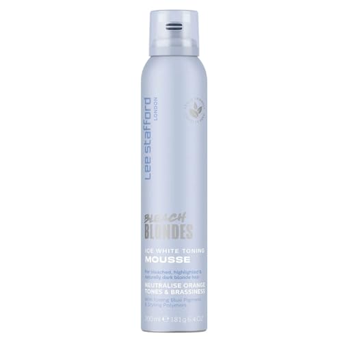 Lee Stafford Bleach Blondes Ice White Toning Mousse
