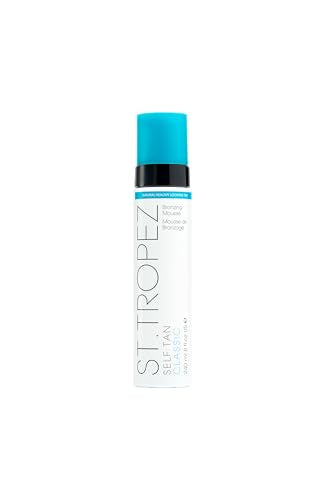 St.Tropez Self Tan Classic Bronzer Mousse Foam, Original Fake Tan, Streak-Free Finish, Develops in 4-8 hours, Vegan, Natural & Cruelty Free, 240 ml