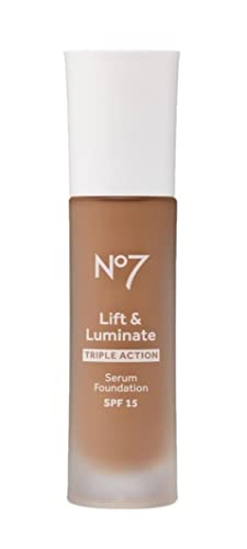 No7 Lift & Luminate Triple Action Serum Foundation - Willow - 30ml