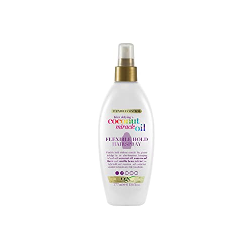 OGX Coconut Miracle Oil Hairspray Flexible Hold 177 ml