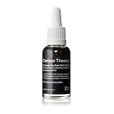 Carbon Theory | Charcoal, Tea Tree Oil & Vitamin E Breakout Control Overnight Detox Facial Serum | Natural, Vegan And Cruelty Free | 30ml
