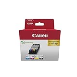 Canon CLI-571 C M Y BK Pack of 4 cartridges (Black Cyan Magenta Yellow) Genuine (Recycled Cardboard Multipack)