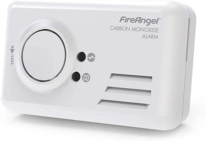 Fireangel CO-9B Carbon Monoxide Alarm, Kitemark Approved, 7 Year Life, White, 1 pack