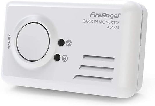 Fireangel CO-9B Carbon Monoxide Alarm, Kitemark Approved, 7 Year Life, White, 1 pack