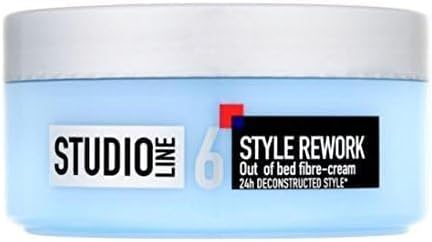 L'Oreal Paris Studio Line Style Rework Out Of Bed Fibre Cream 150ml