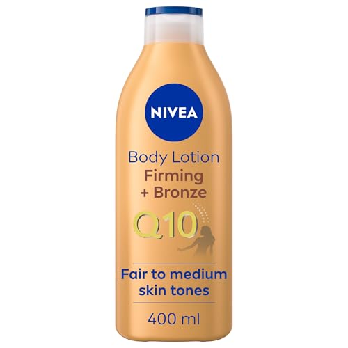 NIVEA Q10 Firming + Bronze Gradual Tan Body Lotion (400 ml)