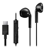 JVC HA-FR17UC-B Bud-Type USB-C Earphones with Built-in DAC