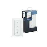 Philips Hue Smart Wireless Dimmer Switch V1 (Installation-Free, Exclusive for Philips Hue Lights). Works with Alexa, Google Assistant and Apple HomeKit