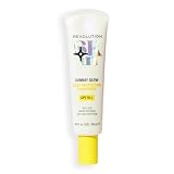 Revolution Skin, Sunray Glow Daily Protection Sunscreen SPF 50+, Lightweight, Non-Greasy Formula with Vitamin C, Face Sun Cream, Vegan & Cruelty-Free, 50ml