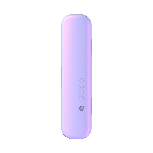 ORDO Sonic+ Charging Travel Case, Secure & Hygienic Toothbrush Storage, USB Charging, MagLock Closure, Durable Design, Tooth Brush Not Included, Pearl Violet