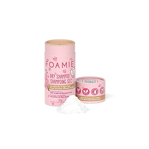 FOAMIE Dry Shampoo Berry For Blonde Hair, Plastic-Free, pH-Balanced, Soap-Free, No Sulphates or Parabens. Made in the UK.