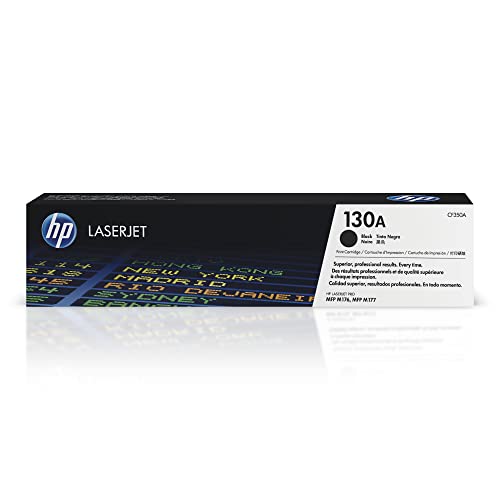 HP CF350A 130A Original LaserJet Toner Cartridge, Black, Single Pack