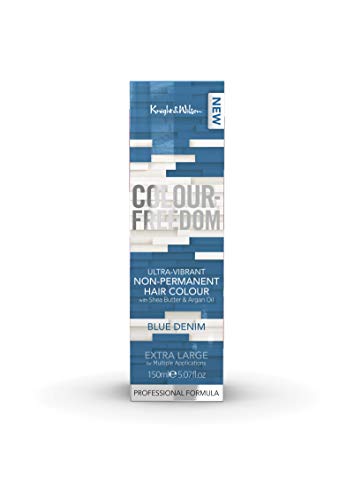 Colour-Freedom Blue Denim Semi-Permanent Mask