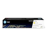 HP W2072A 117A Original Laser Toner Cartridge, Yellow, Single Pack