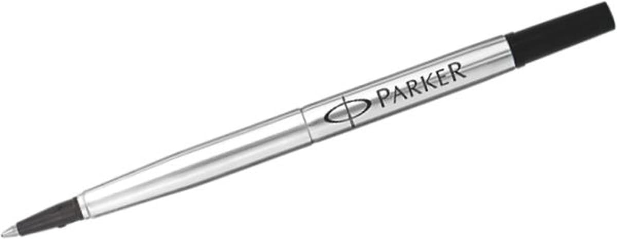 Parker Rollerball Pen Ink Refill Fine Black QUINK Ink