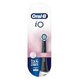 Oral-B iO Gentle Care Black Toothbrush Heads, Pack of 4
