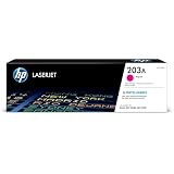HP CF543A 203A Original LaserJet Toner Cartridge, Magenta, Single Pack