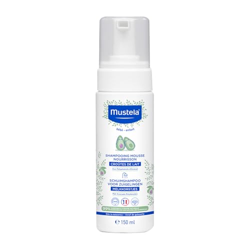 Mustela Nourishing Shampoo Mousse for Babies, 150 ml