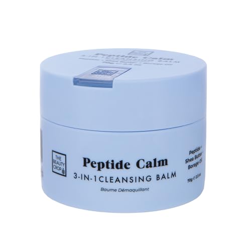 The Beauty Crop Peptide Calm Refillable Cleansing Balm - Nourishing & Hydrating, Suitable For All Skin Types, Vegan Friendly - 100 ml