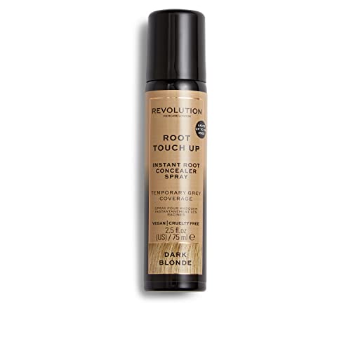Revolution Haircare London, Root Touch Up Spray, Dark Blonde, 75ml