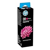 HP Original 31 - 70ml Ink Bottle, Magenta, Single Pack, 8000 Print Pages or Up To 3 Years of yield for HP Smart Tank Printers