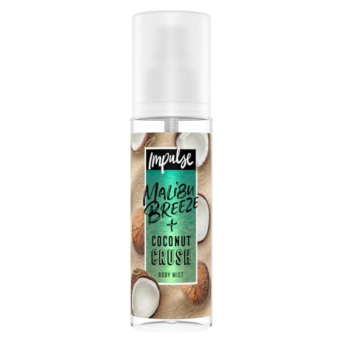 Impulse Malibu Breeze and Coconut Crush Body Mist 150ml