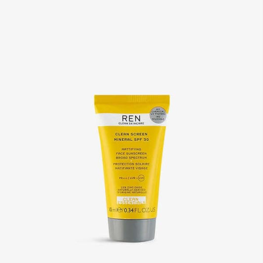 REN Clean Skincare Clean Screen SPF30, Travel Size 10ml