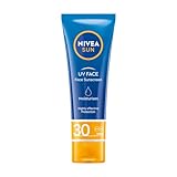 NIVEA SUN Lightweight Moisturizing Face Sunscreen with High Protection SPF30, 50ml