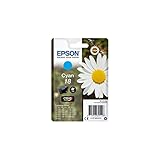 Epson 18 Cyan Daisy Genuine, Claria Home Ink Cartridge