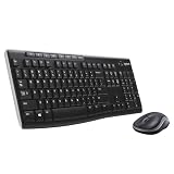 Logitech MK270 Wireless Keyboard and Mouse Combo - UK QWERTY