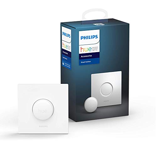 Philips Hue Smart Button with Wireless Control (Installation-Free, Exclusive for Philips Hue Lights)
