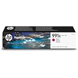 HP M0J94AE 991X High Yield Original PageWide Cartridge, Magenta, Single Pack